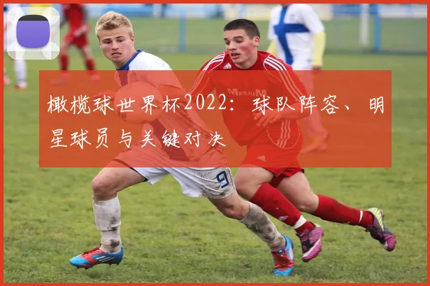 橄榄球世界杯2022:球队阵容、明星球员与关键对决