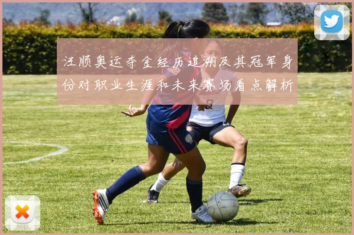 汪顺奥运夺金经历追溯及其冠军身份对职业生涯和未来赛场看点解析